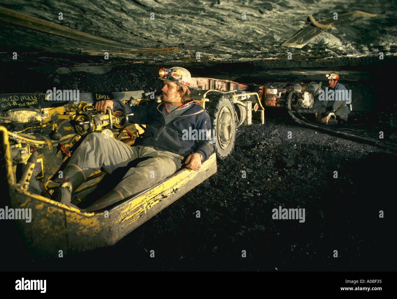 Kohlebergwerk in West Virginia Stockfoto