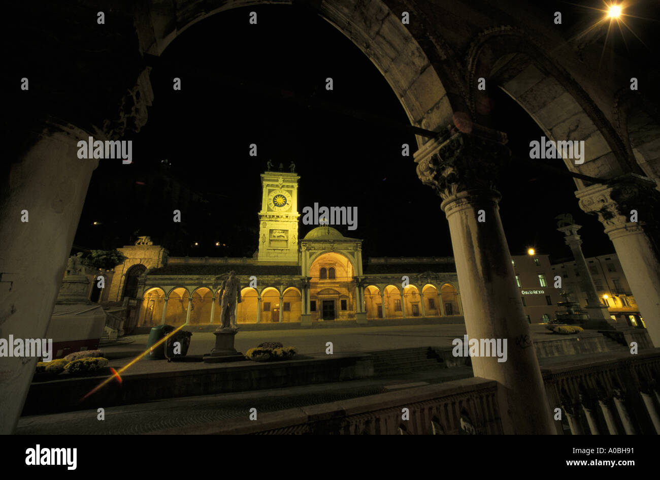 Verkürzung von Udine-Friaul-Julisch Venetien-Italien Stockfoto