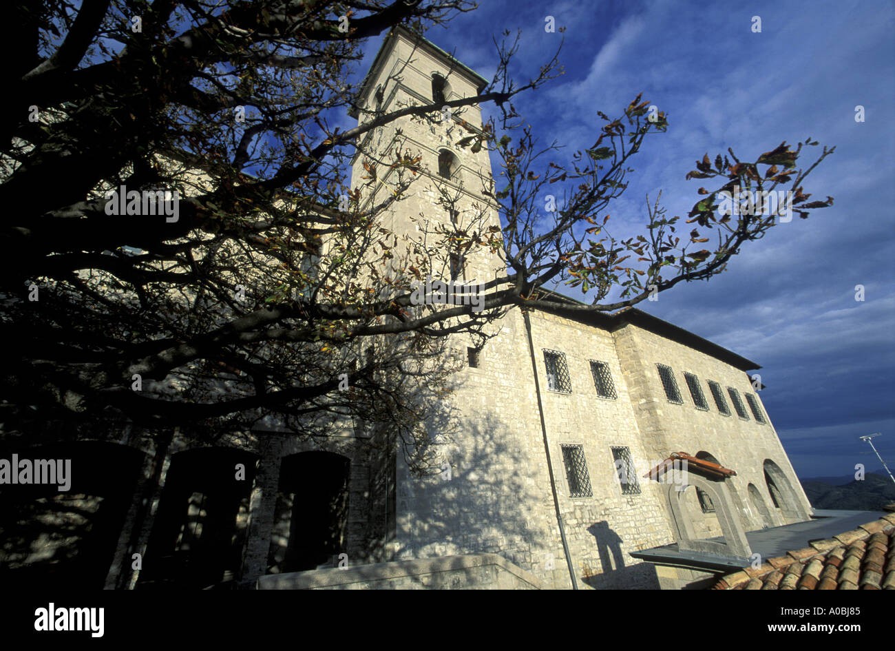 Castelmonte Heiligtum Cividale del Friuli-Friaul-Julisch-Venetien Italien Stockfoto