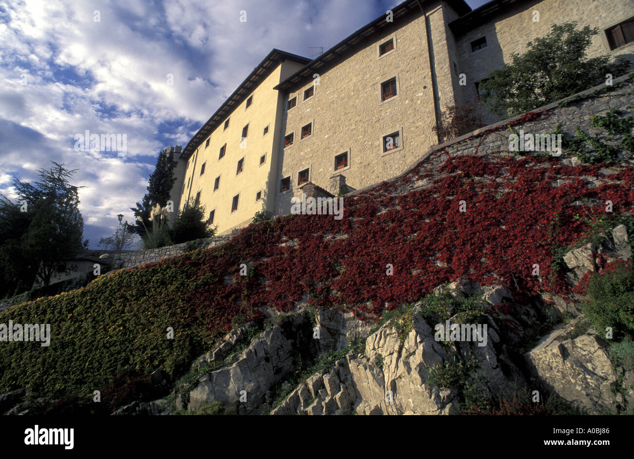 Castelmonte Heiligtum Cividale del Friuli-Friaul-Julisch-Venetien Italien Stockfoto