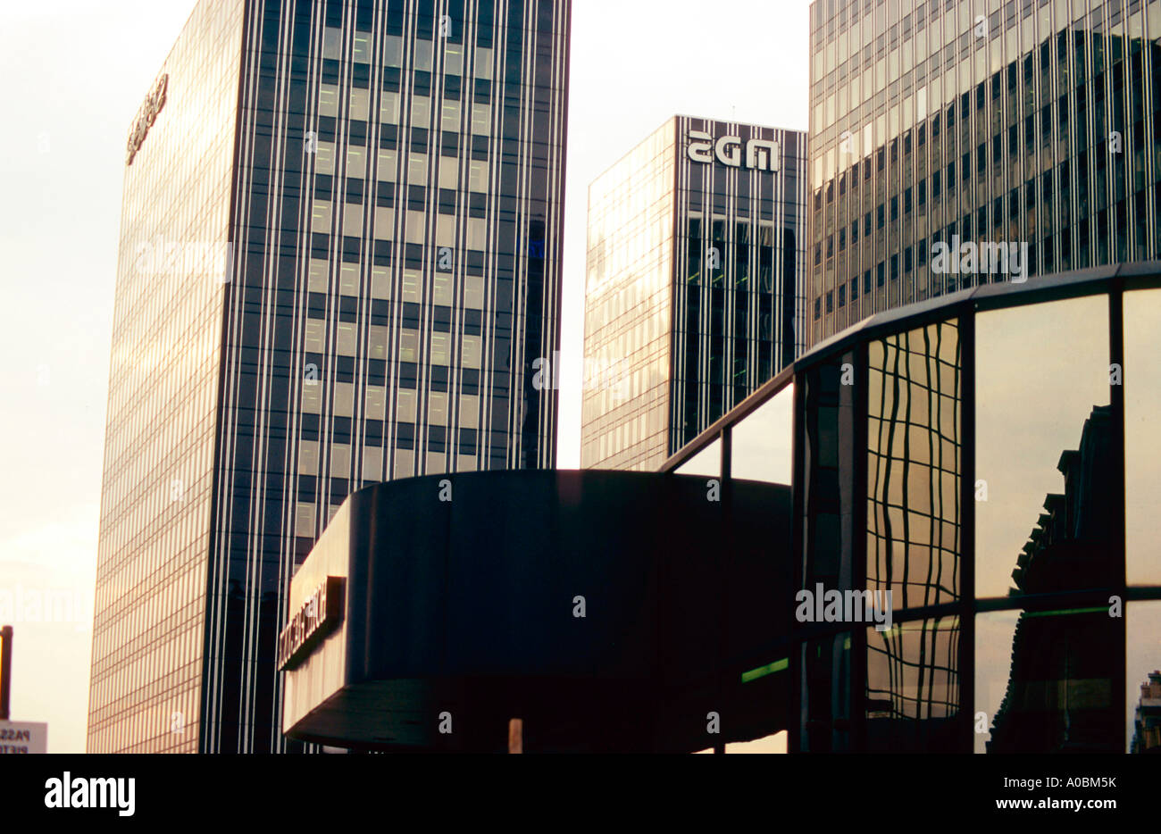 Hochhaeuser Bahnhof Gare de Lyon-Paris-Frankreich Stockfoto