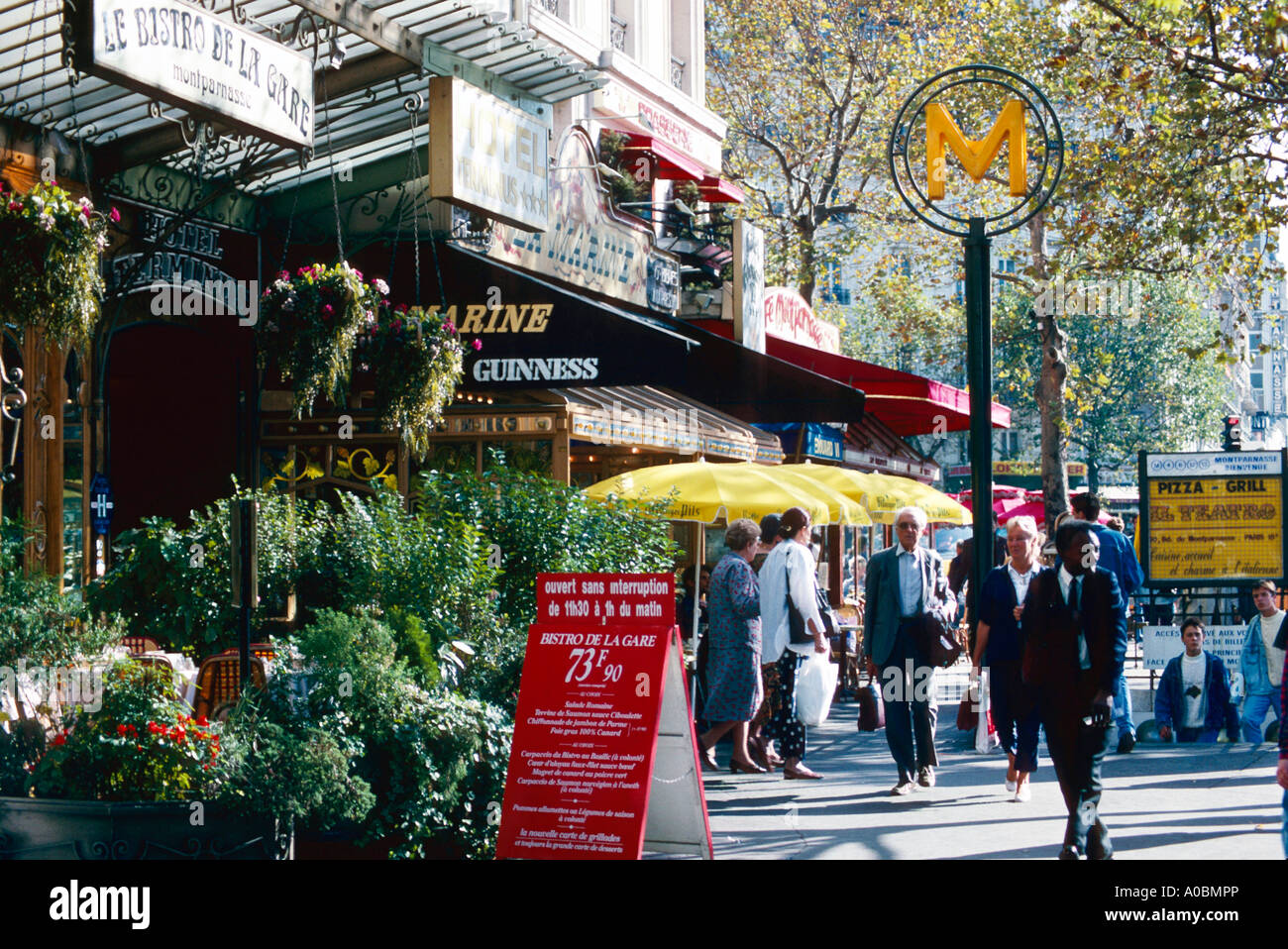 Montparnasse-Paris-Frankreich Stockfoto