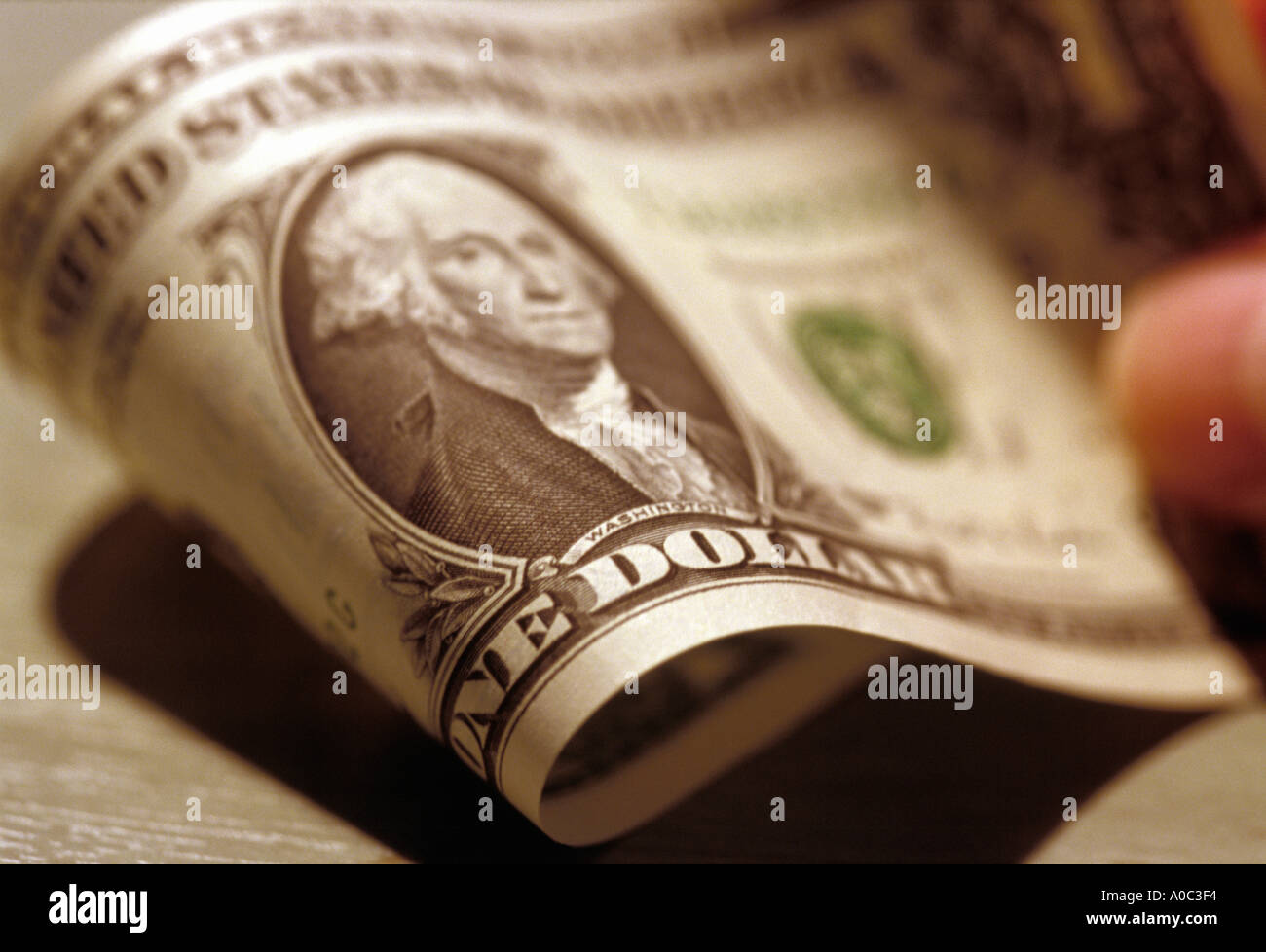 Dollarschein Stockfoto