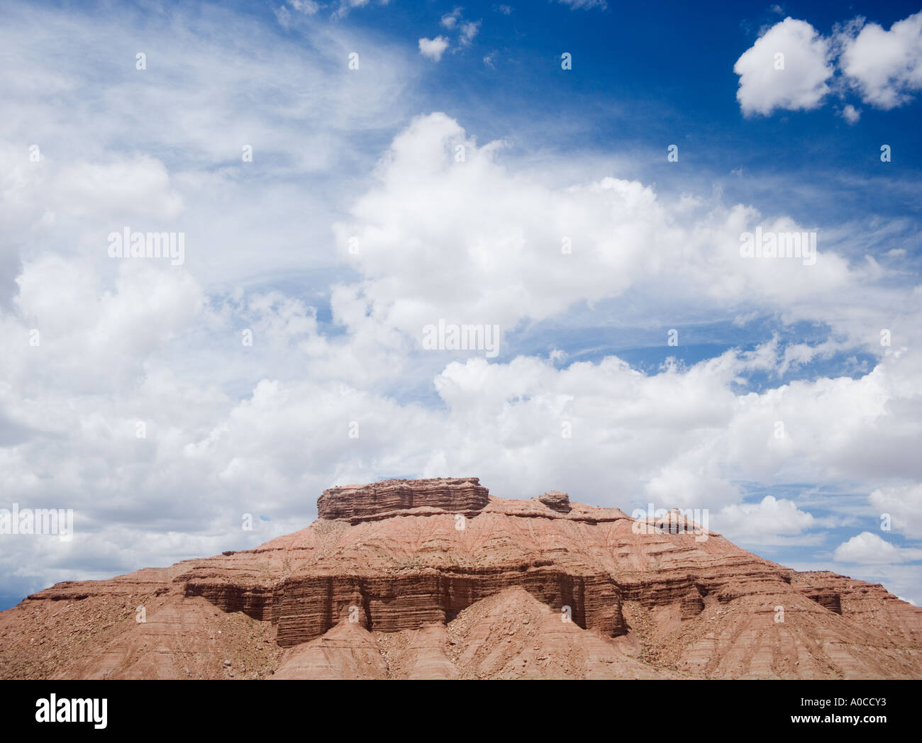 Roten Felsen außerhalb der Moab Utah USA Stockfoto
