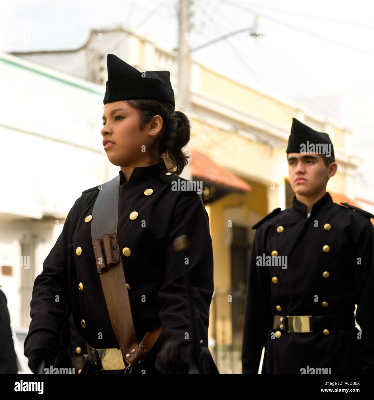 Sinaloa College Mazatlan Mexiko Schulband Stockfoto