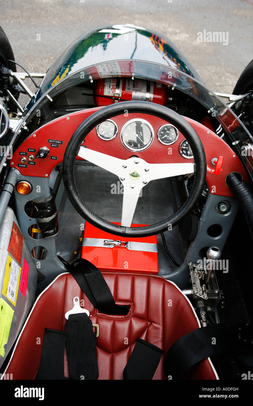 Lotus-Formel 1-Rennwagen aus der Donington Grand Prix Collection. Stockfoto