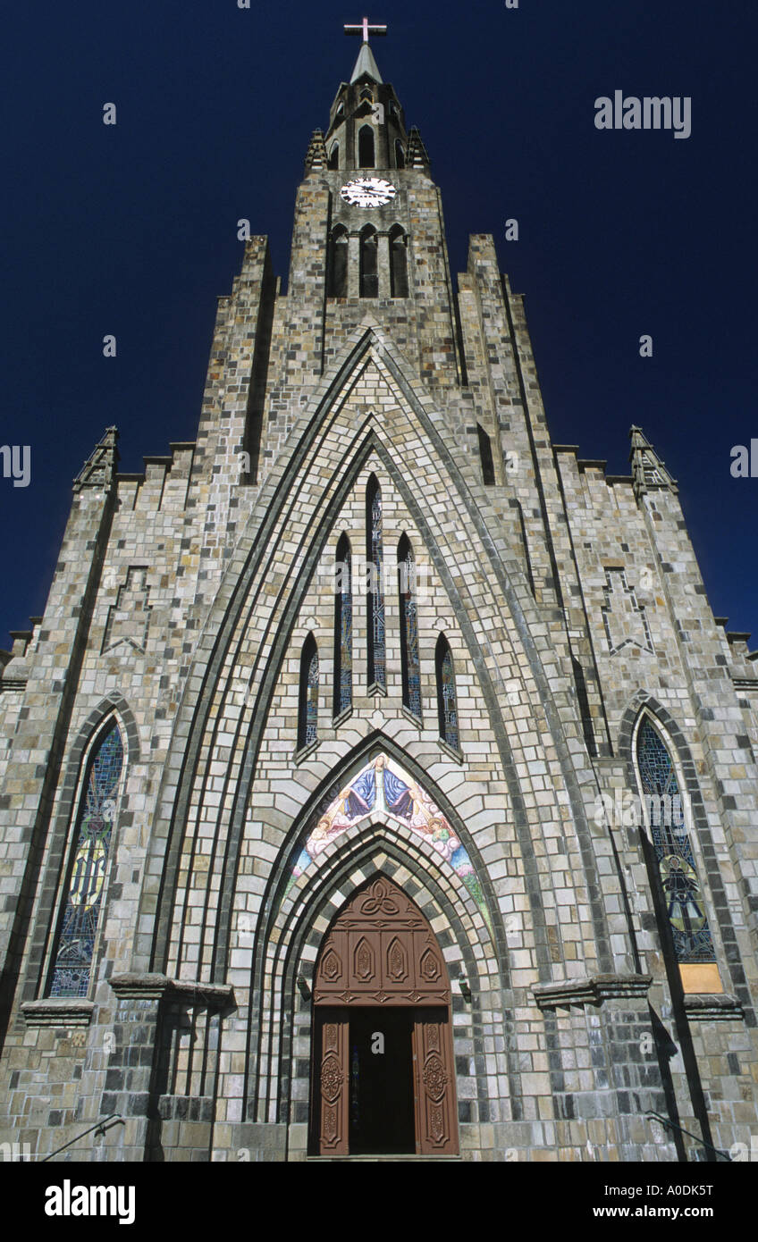 Kathedrale Canela Rio Grande do Sul Brasilien Stockfoto