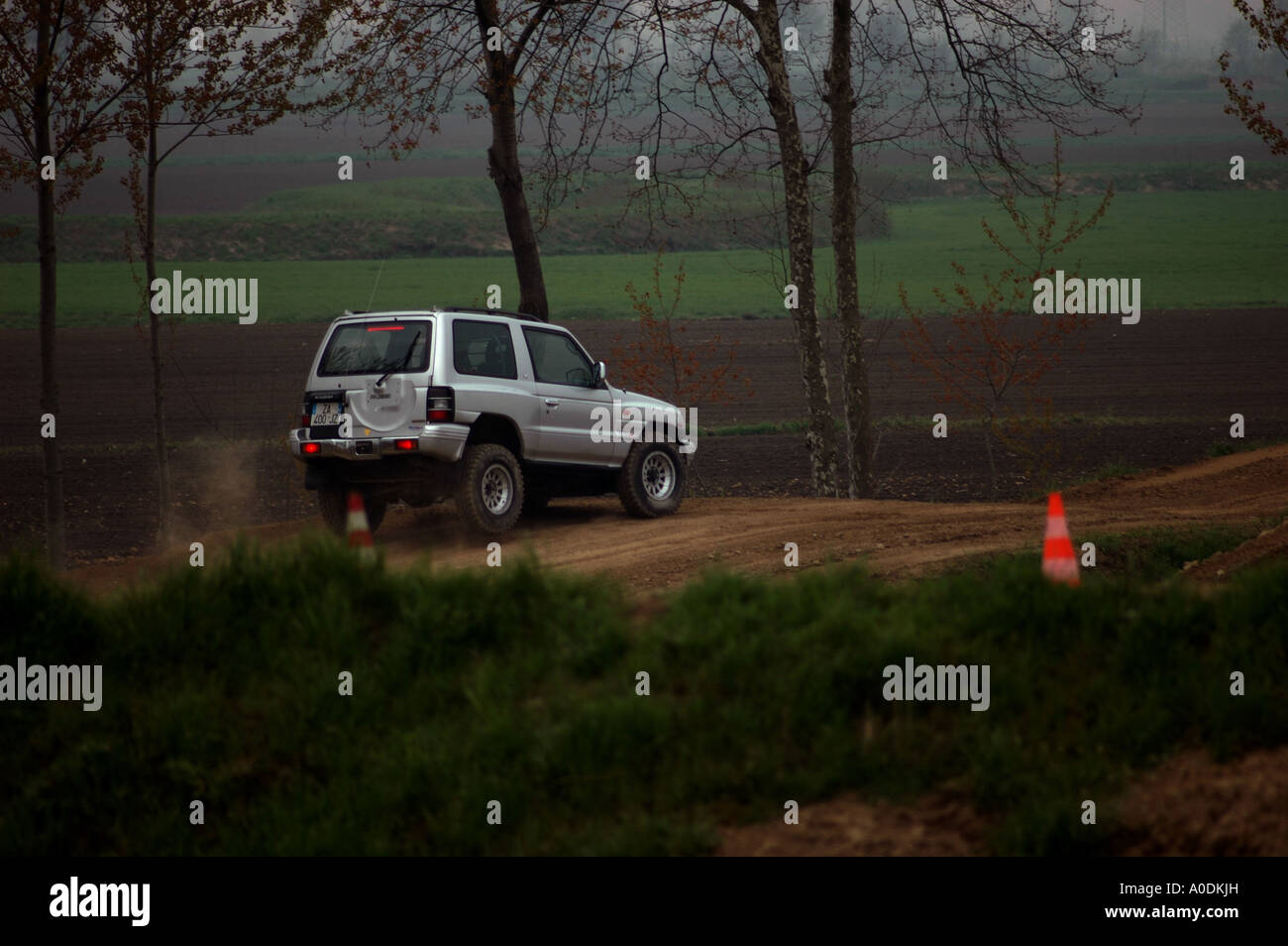 Pajero-Trophäe Stockfoto