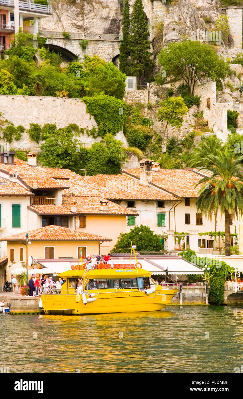 Limone Sul Garda Stockfoto