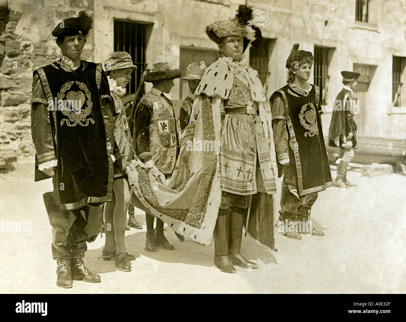 Seine Majestät Begleiter Stockfoto