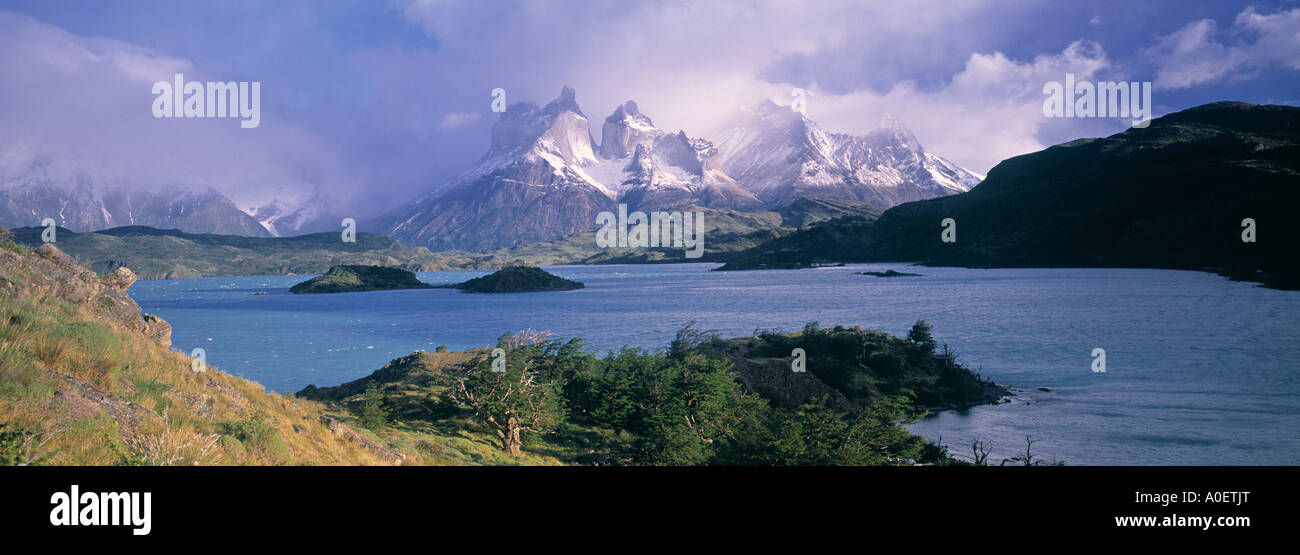 Torres del Paine Patagonien Chile Stockfoto