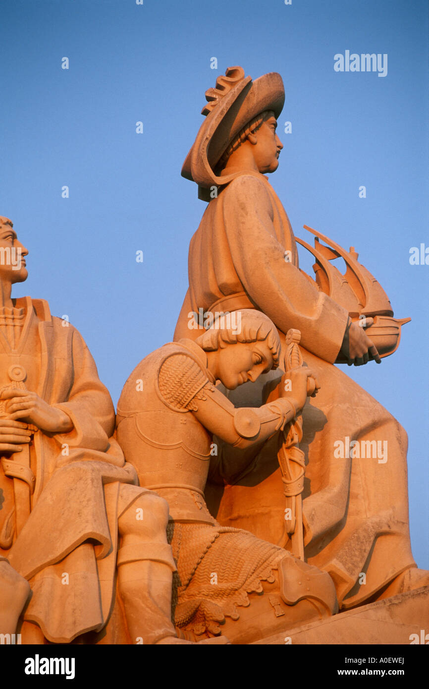 Entdecker-Denkmal Lissabon Portugal Stockfoto