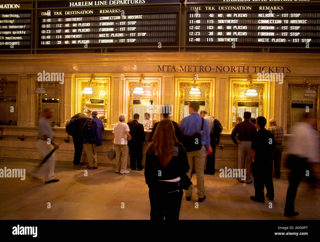 GRAND CENTRAL STATION, NEW YORK CITY Stockfoto