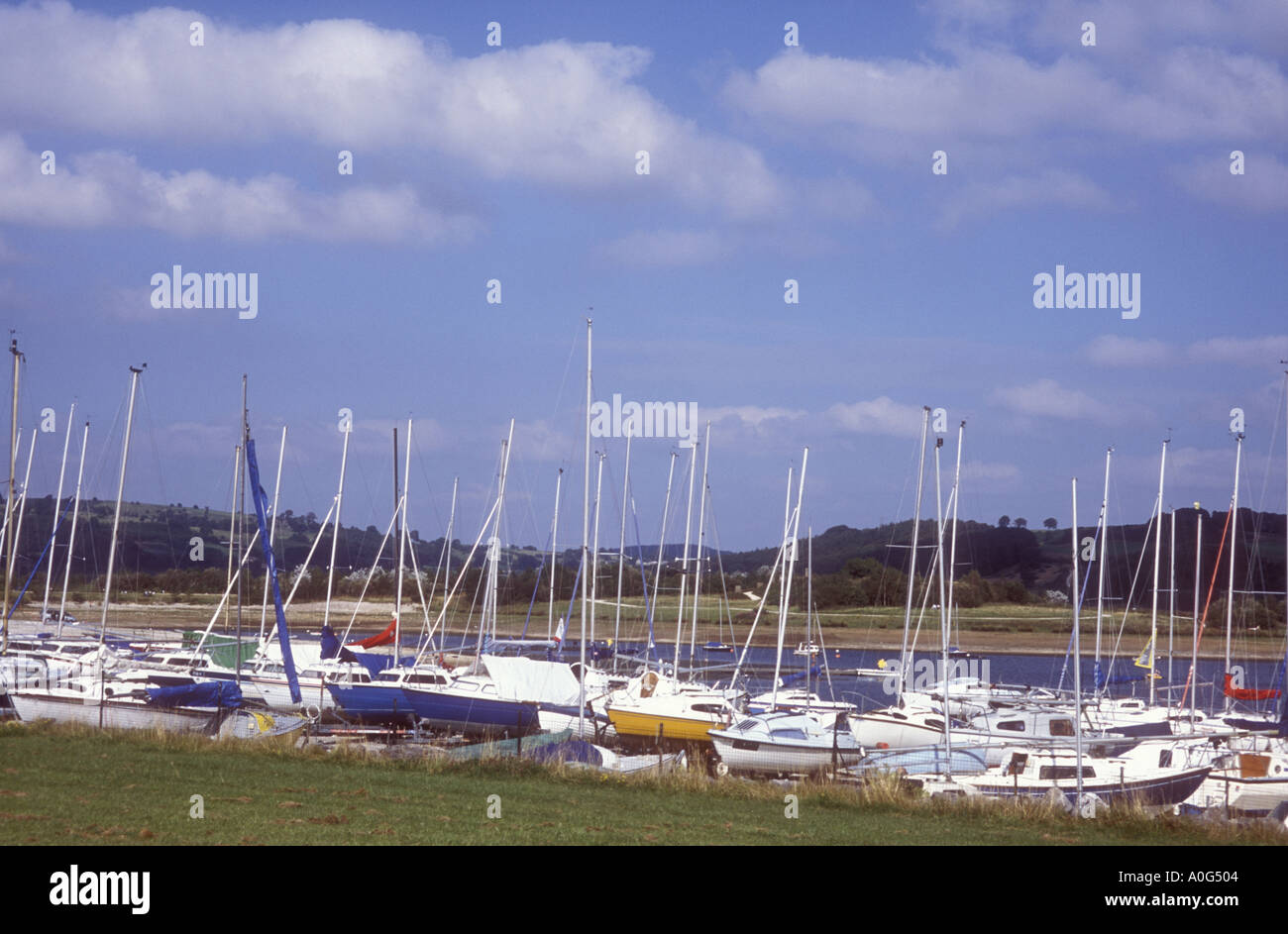 Carsington Reservoir Derbyshire Stockfoto