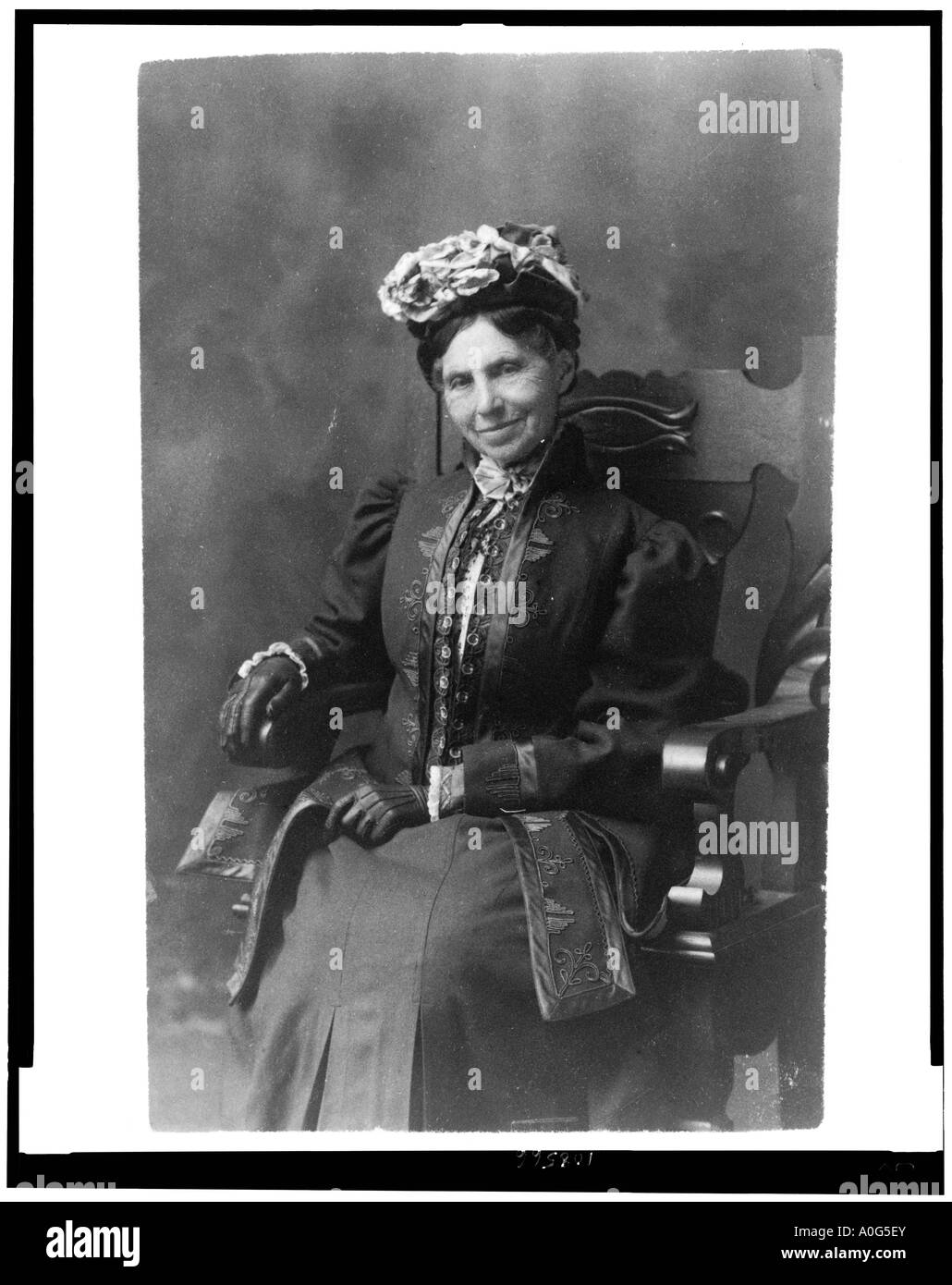 Clara Barton Civil War Krankenschwester und Gründer des amerikanischen Roten Kreuzes Stockfoto