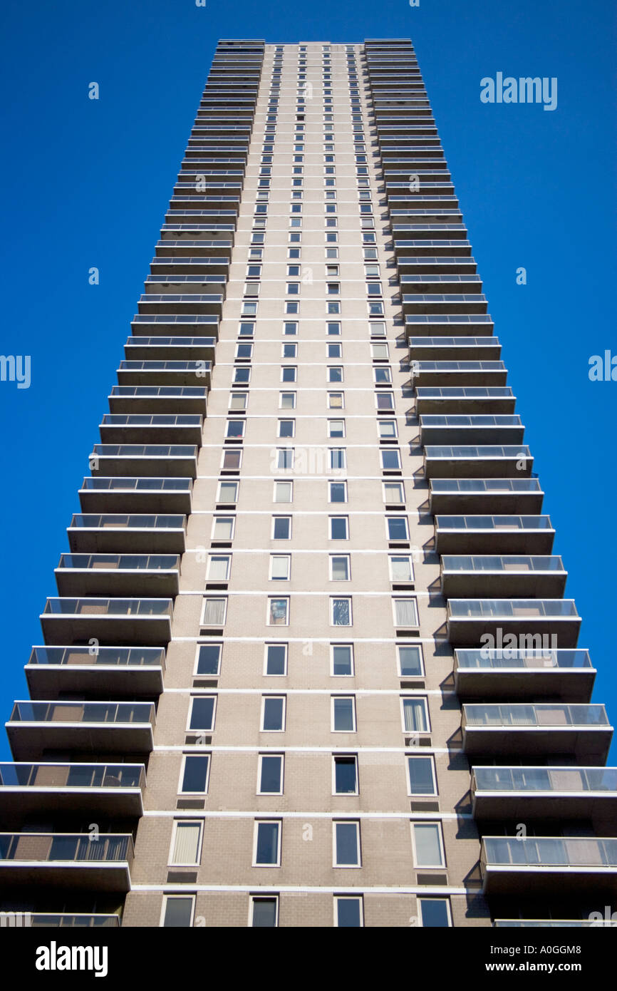HOCHHAUS APARTMENT BUILDING IN NEW YORK CITY Stockfoto