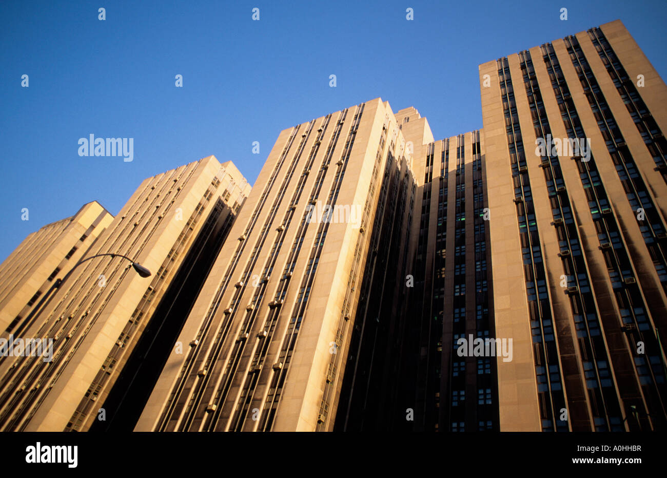 USA New York New York City NYC Criminal Courts Building Stockfoto