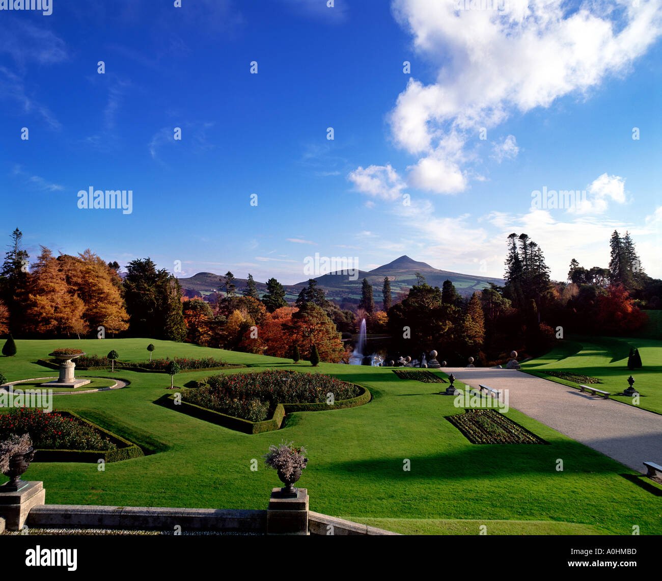 Powerscourt, County Wicklow Irland Stockfoto