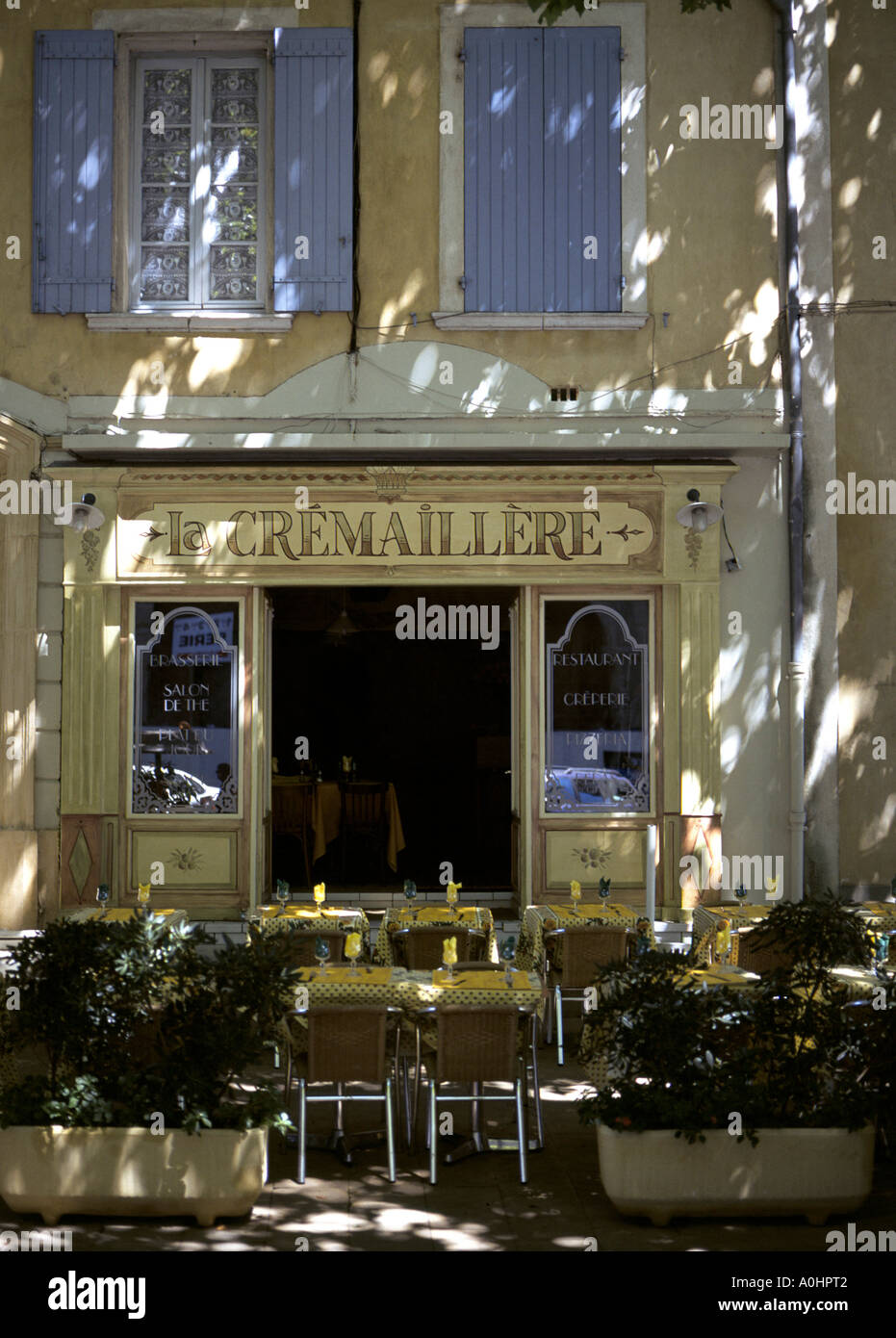 La Cremaillere Orange France Stockfoto