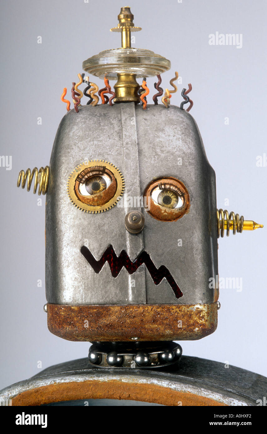 Porträt eines Roboters von Terry Collier Stockfoto