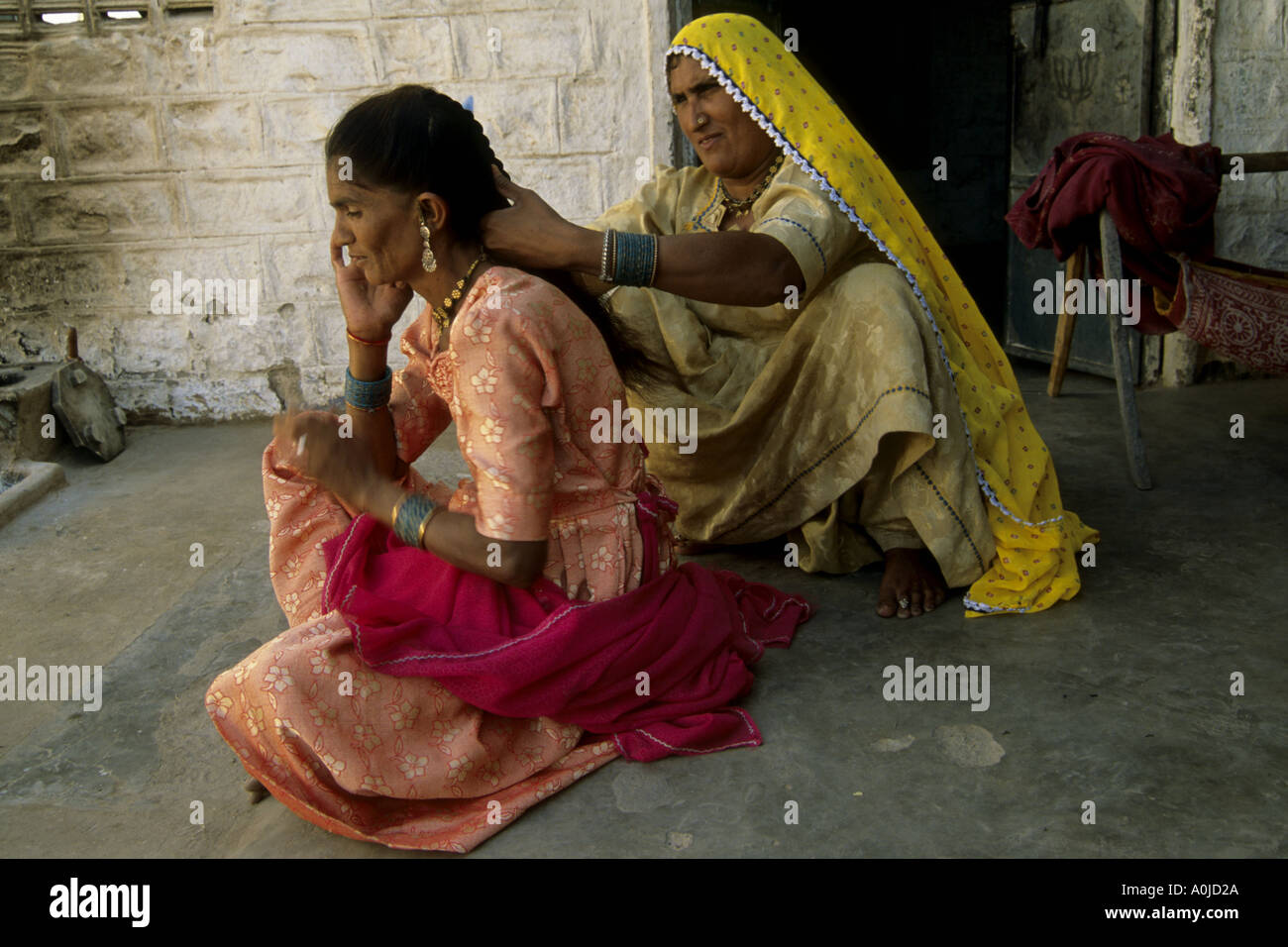 Indien-Jodhpur Frauen Stockfoto