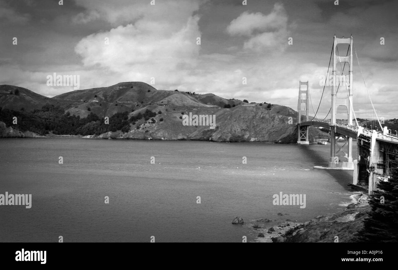 San Francisco Golden Gate Bridge Stockfoto