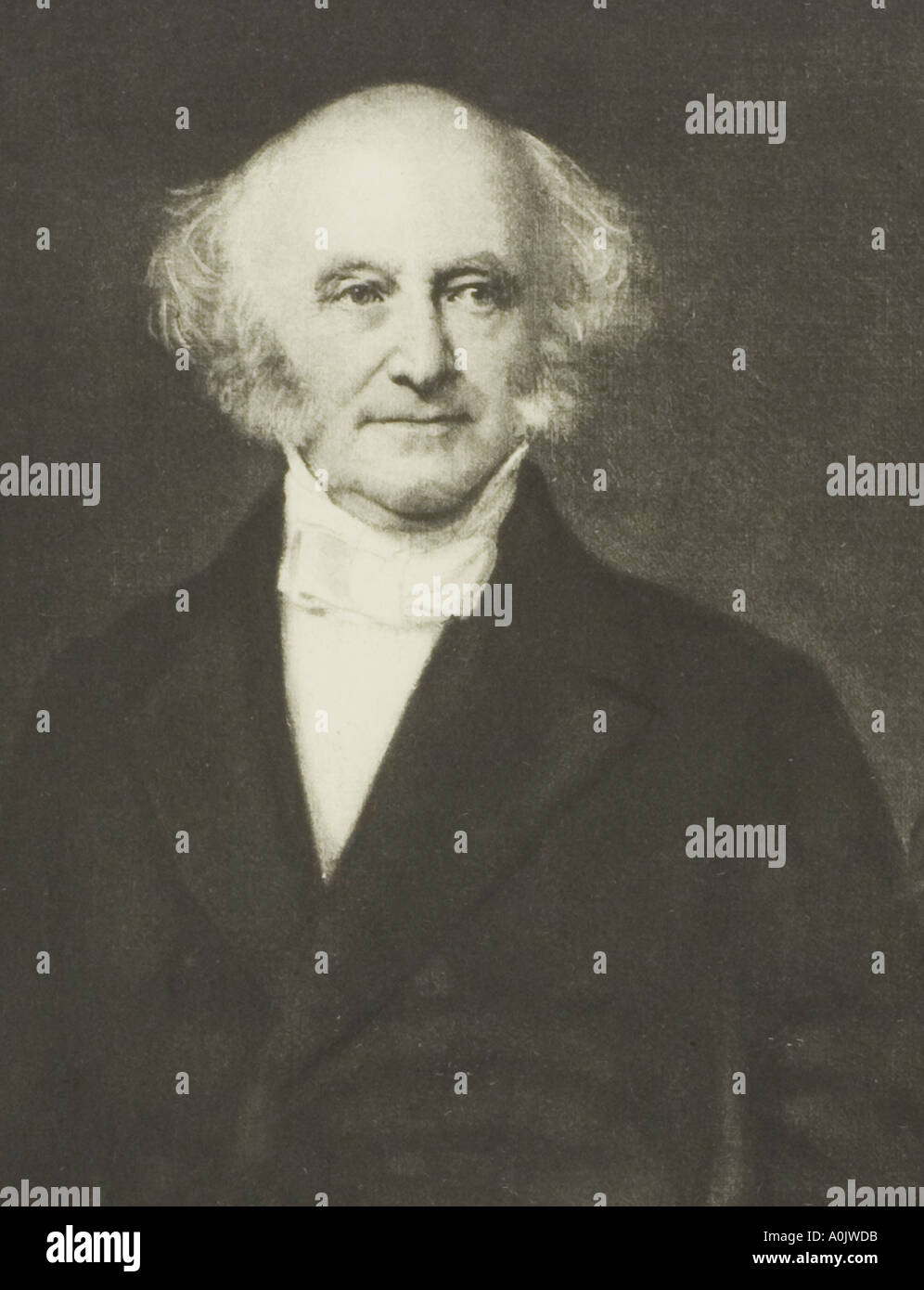 Martin Van Buren, 1782 - 1862. Amerikanische Staatsmann und 8. an den Präsidenten der Vereinigten Staaten von Amerika. Drucken aus dem 19. Jahrhundert. Stockfoto