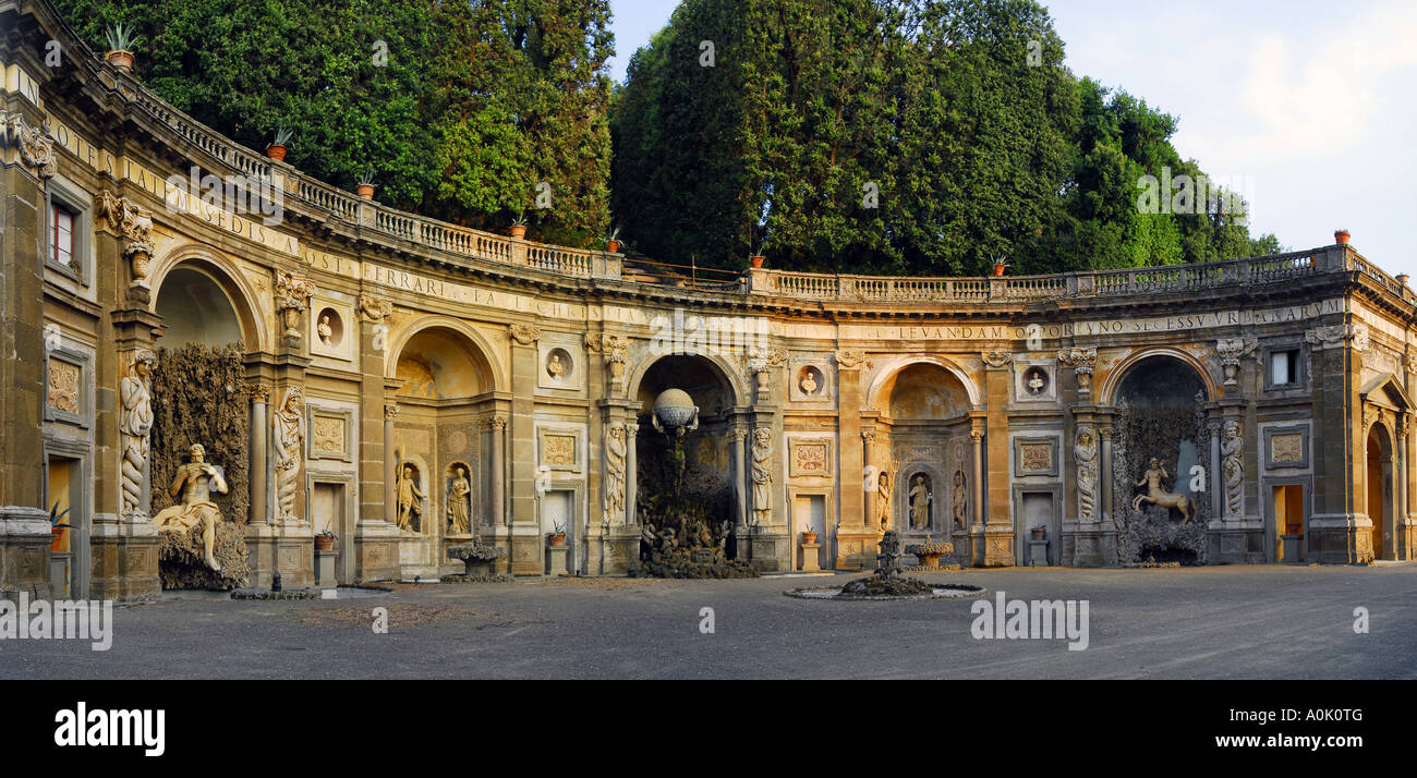 Villa Aldobrandini ninfeo Frascati, Italien Stockfoto