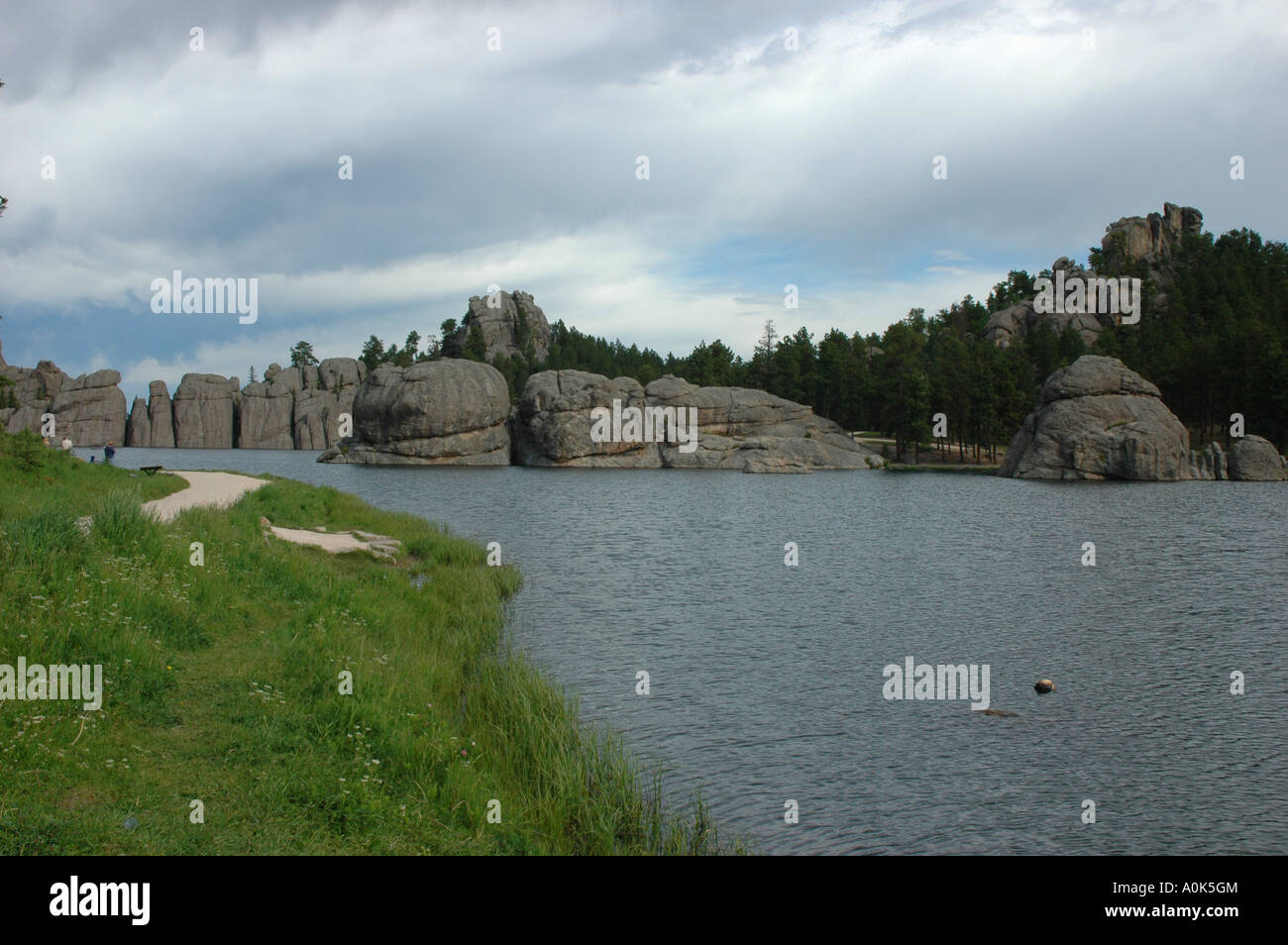 P31 165 Custer State Park SD - Sylvan Lake Stockfoto
