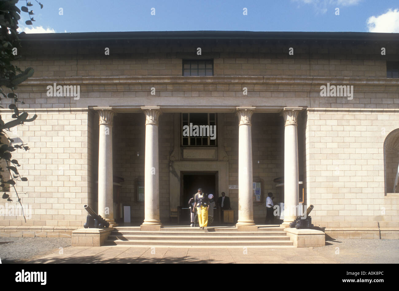 Nairobi National Museum Haupteingang Nairobi Kenia in Ostafrika Stockfoto