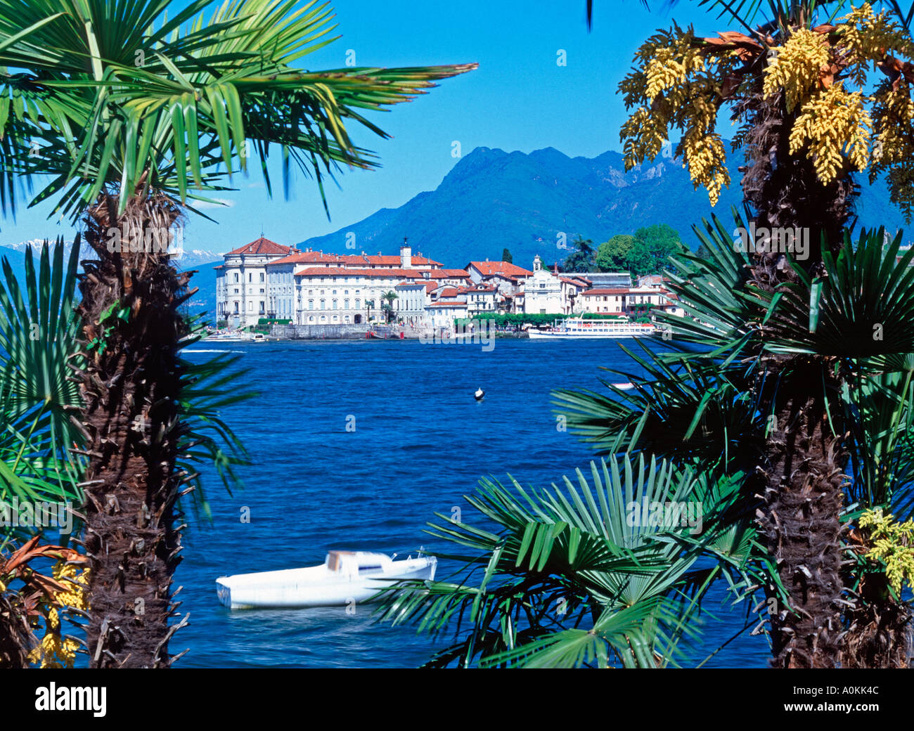 Lago Maggiore, Lombardei, Italien Stockfoto