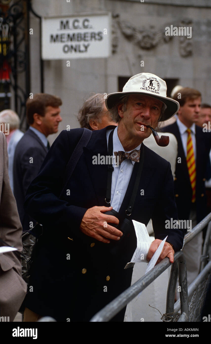 Test Cricket auf Lords Boden in St Johns Wood, London, England Stockfoto