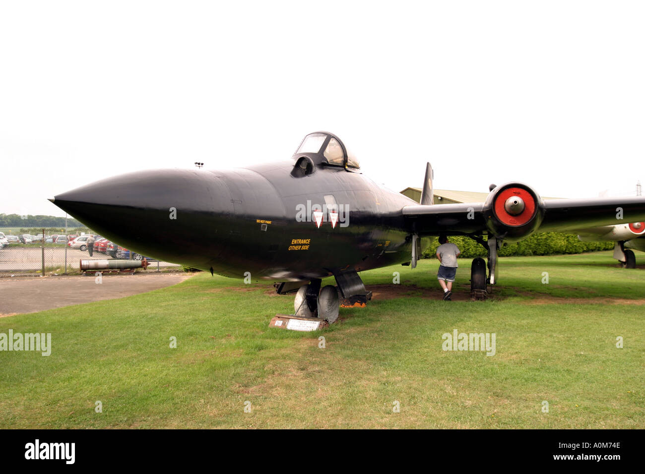 Newark Air Museum English Electric Canberra Stockfoto