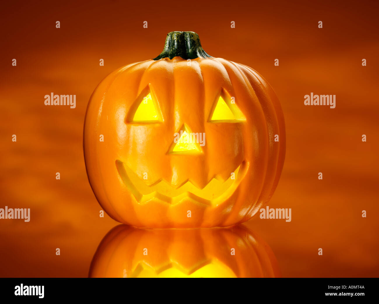 HALLOWEEN-KÜRBIS Stockfoto