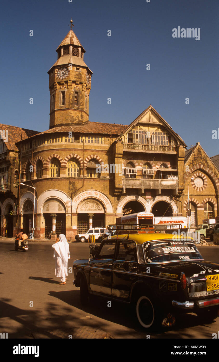 Crawford Market Bombay Mumbai Indien Stockfoto