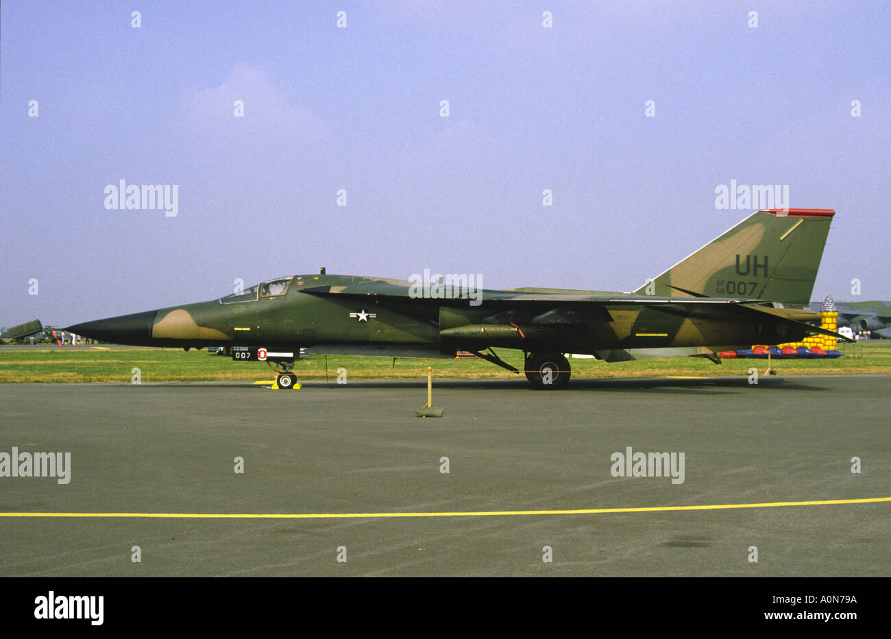 General Dynamics F111E US Air Force Fairford Air Tattoo Stockfoto