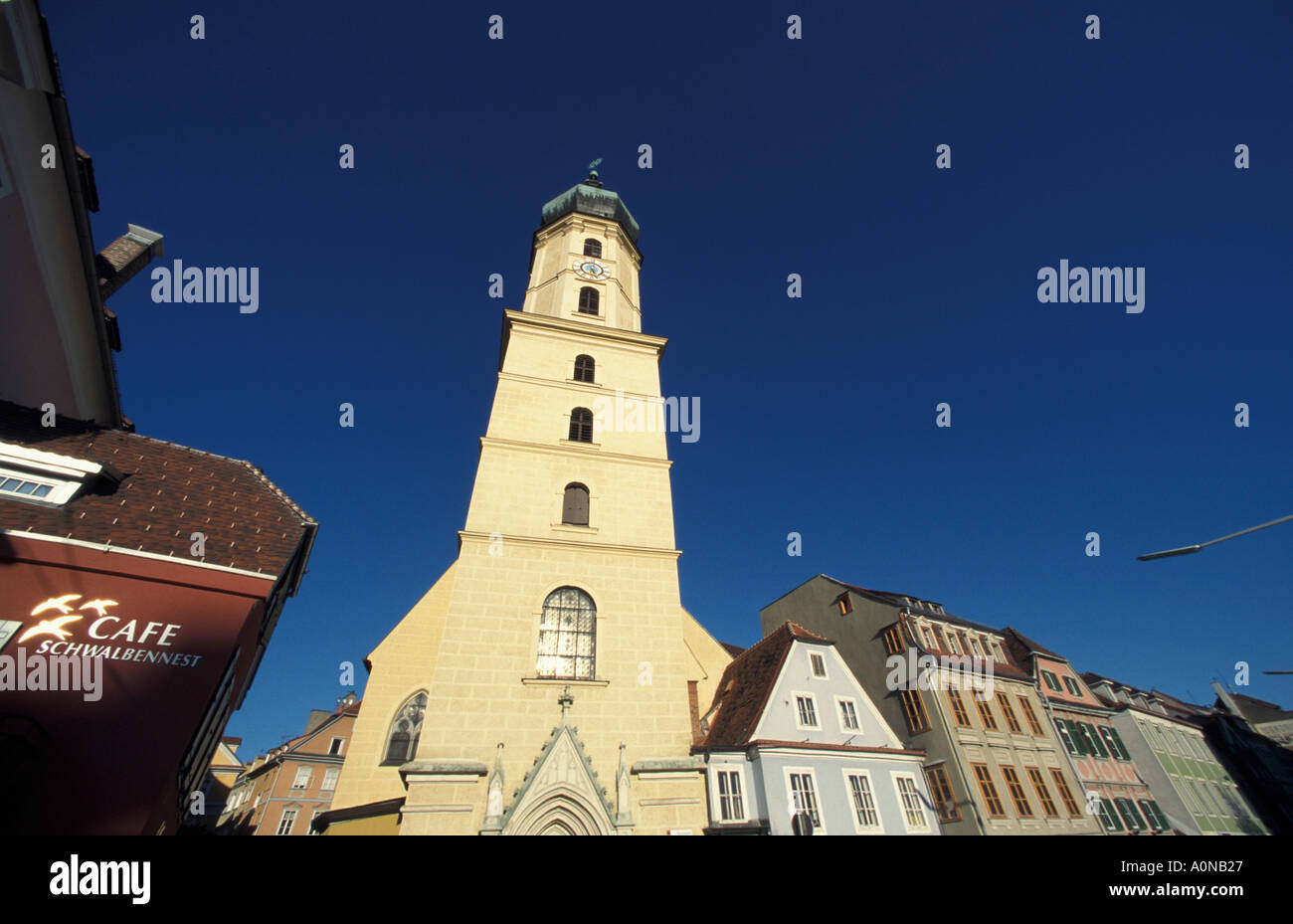 Graz, Kirche Stockfoto