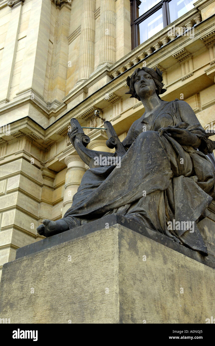 Skulptur Statue Detail Prag Stockfoto