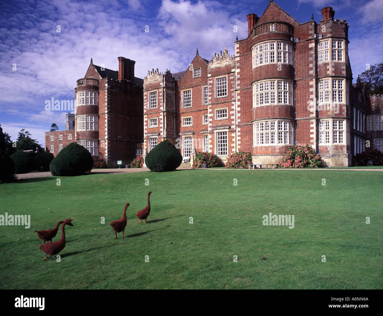 Burton Agnes Hall in der Nähe von Bridlington East Yorkshire England Stockfoto