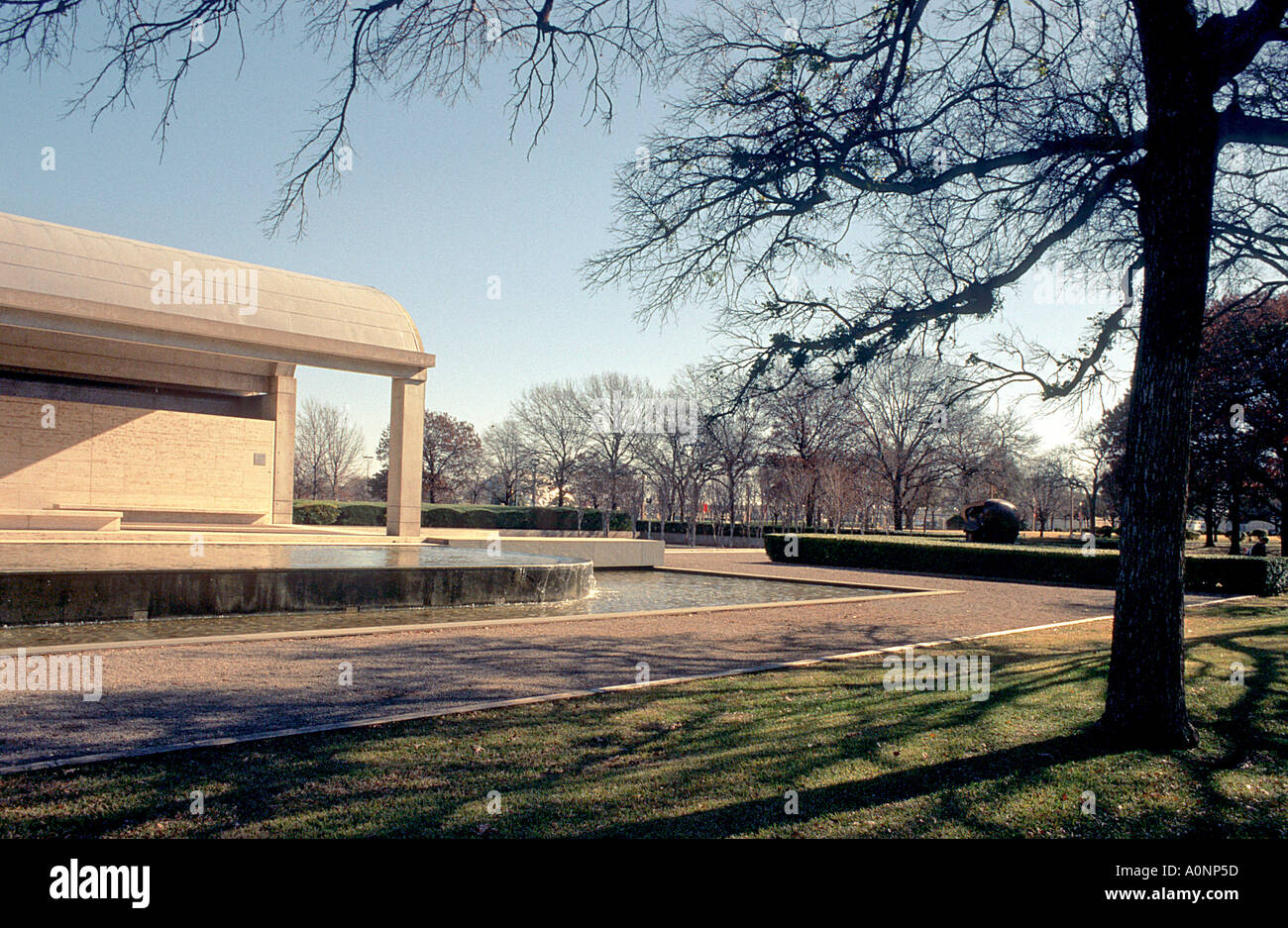 Museum und Kunstgalerie Fort Worth Texas U.S. Stockfoto