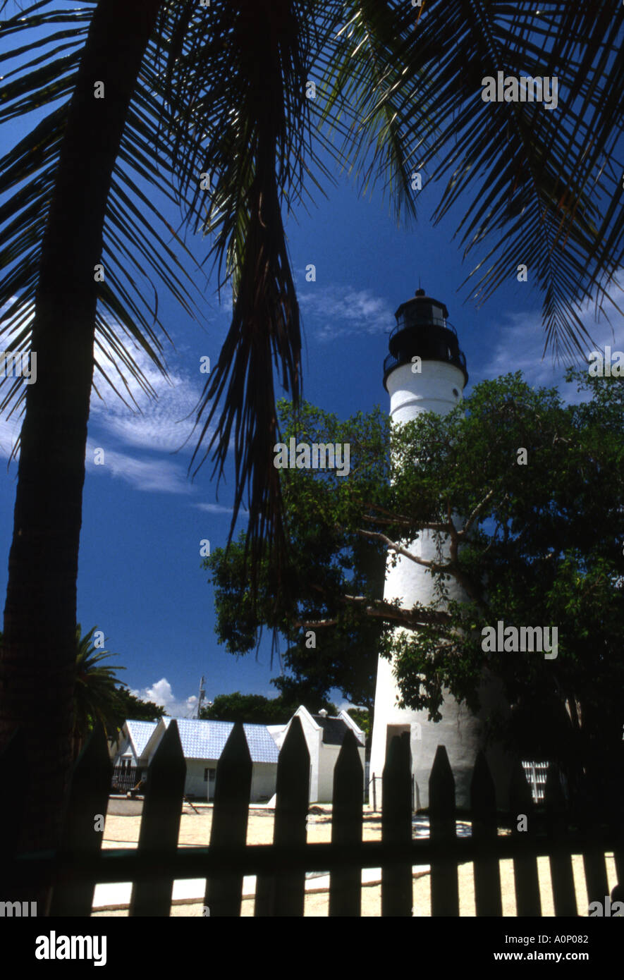 Leuchtturm Key West Florida USA Stockfoto