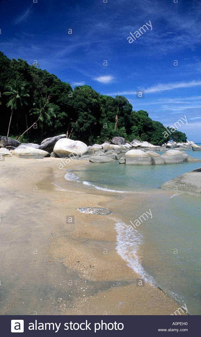 Strand Tanjung Bungah Penang Malaysia Stockfoto, Bild: 5740687 - Alamy