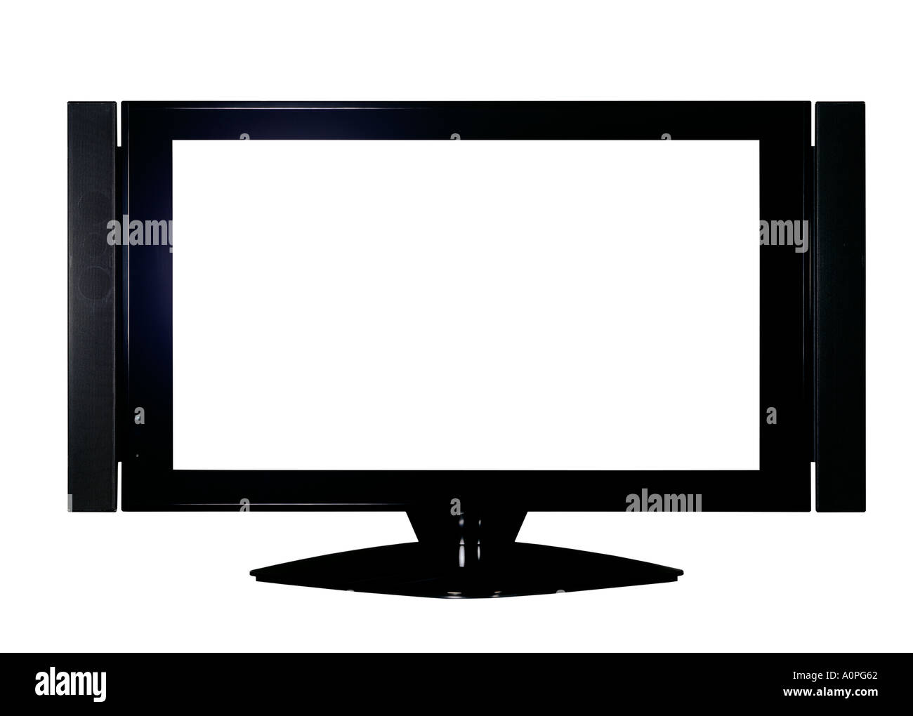 Flachbild-Fernseher Stockfoto