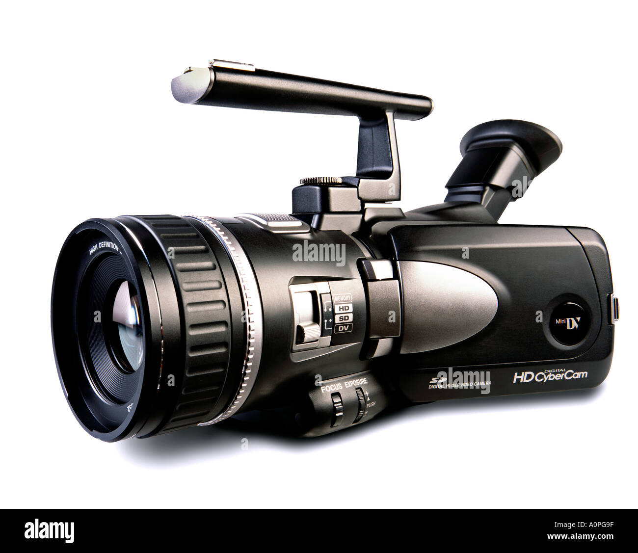 Digitale Videokamera Stockfoto