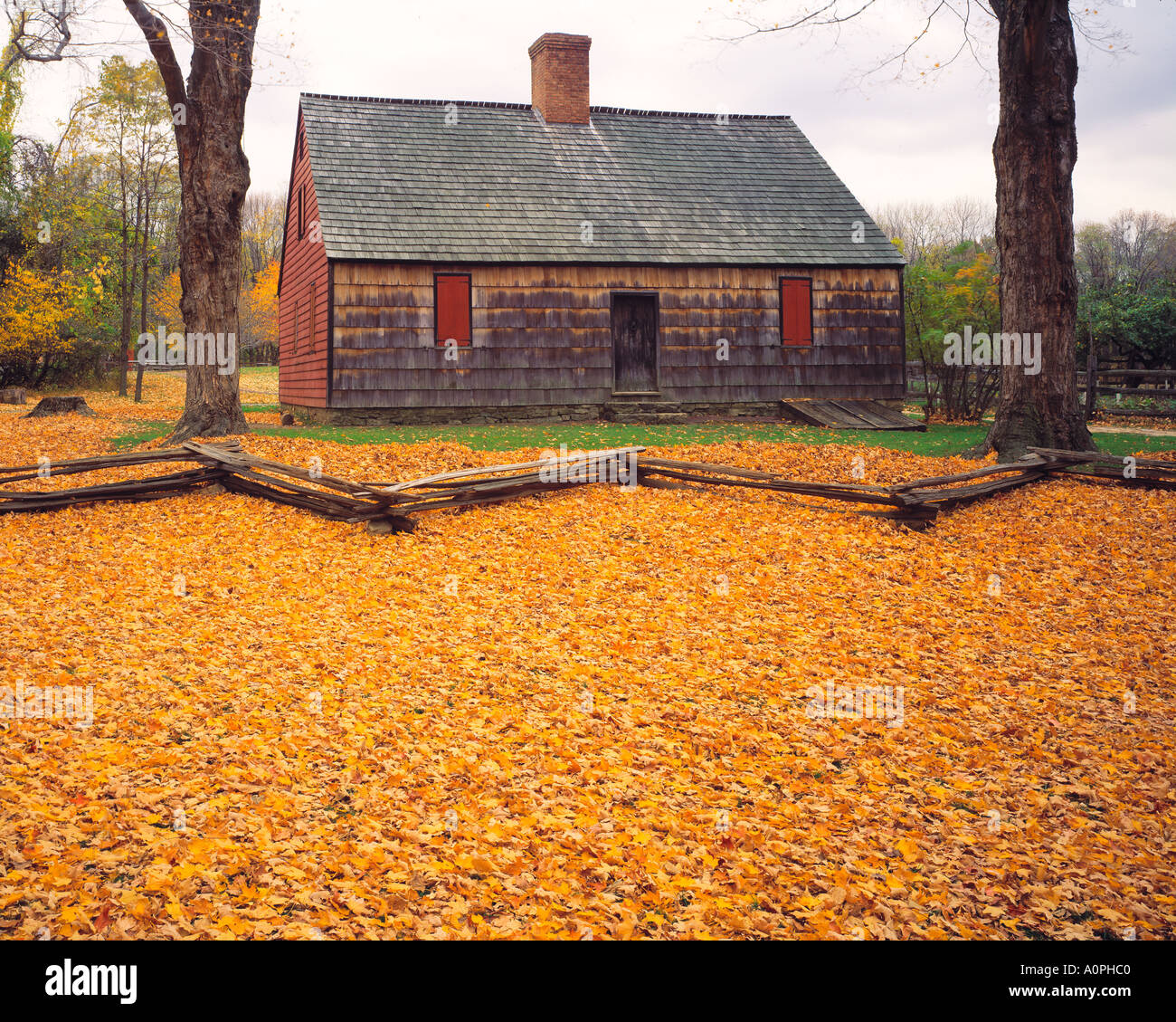Historischen Wick Farm in Jockey hohlen Morristown nationaler historischer Park New Jersey Stockfoto