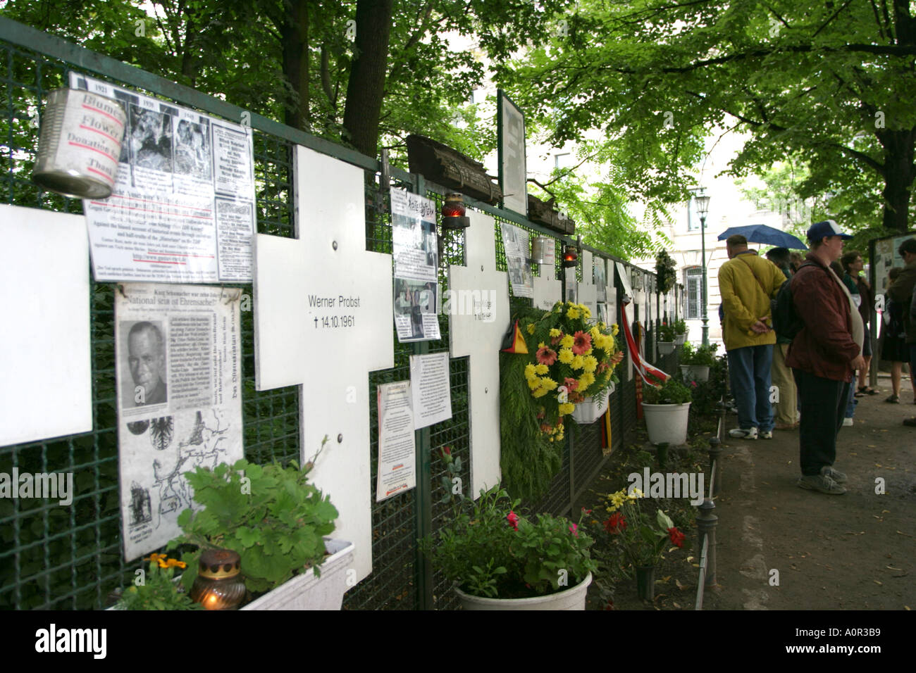 Denkmal für Menschen, die starben während der russischen Besetzung der Ost-Berliner in Berlin Deutschland Stockfoto