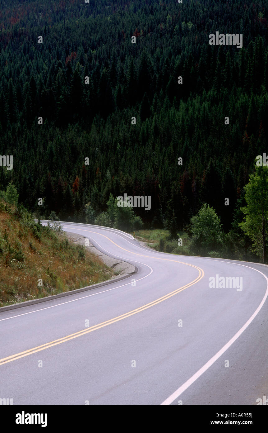 Autobahn 33 Stockfoto