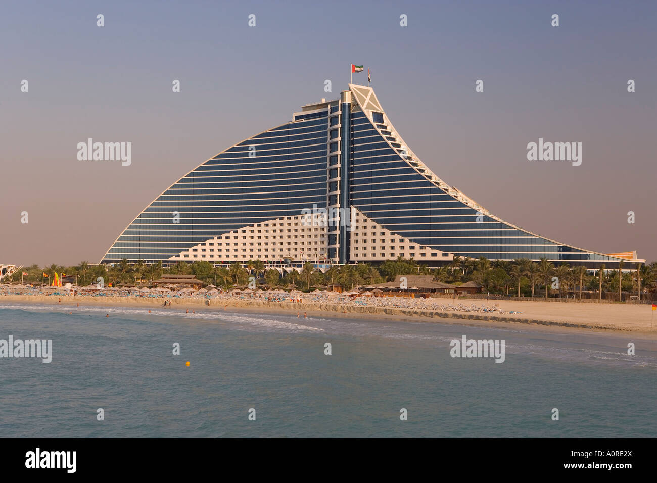 Jumeirah Beach Resort Dubai Vereinigte Arabische Emirate Naher Osten Stockfoto