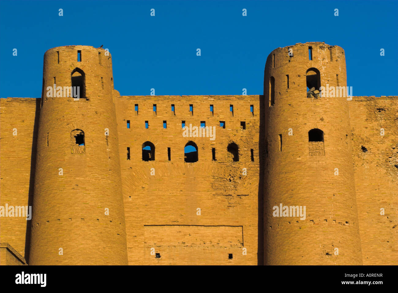 Innerhalb der Zitadelle Qala ich Ikhtiyar Ud ursprünglich DIN von Alexander dem großen erbaut, aber gebaut in seiner jetzigen Form von Malik Stockfoto