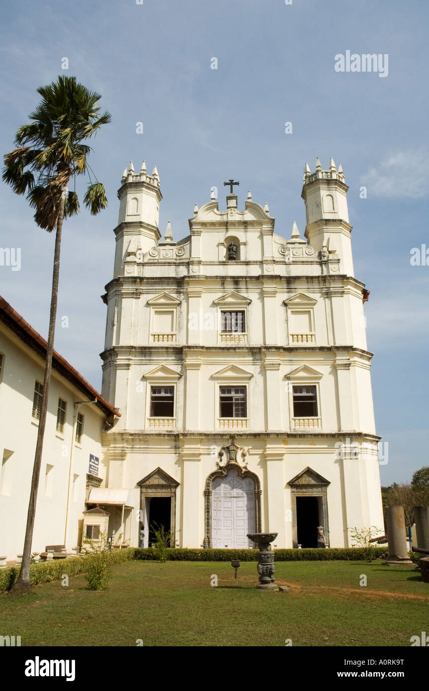 Die Kirche von Str. Francis von Assisi im Jahr 1521 errichtet und umgebaut in 1661 alte Goa UNESCO World Heritage Site Goa Indien Asien Stockfoto